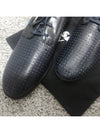 Navy LEATHER Galaxy Oxfords derby - JIL SANDER - BALAAN 6