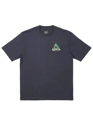 Jungle Camo Tri-Ferg Short Sleeve T-Shirt Navy - PALACE - BALAAN 1