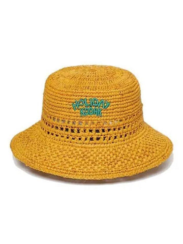 KODAK Summer Branch Bucket Hat YELLOW - KODO - BALAAN 1