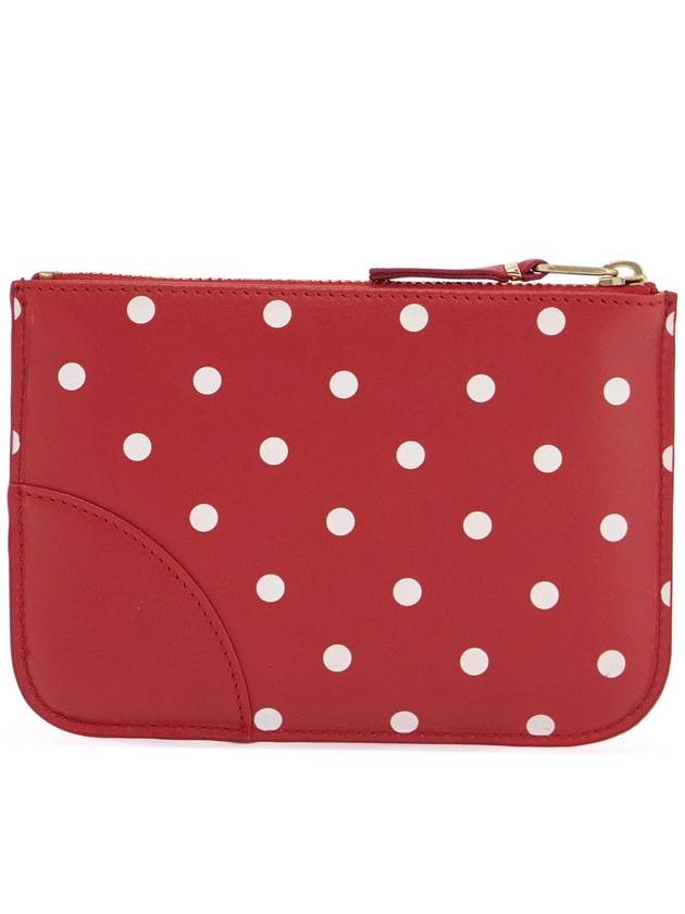 Wallet Polka Dot Coin Purse Red - COMME DES GARCONS WALLET - BALAAN 3