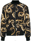 77GASD07CQD54G89 Chromo Couture Reversible Bomber Jacket - VERSACE - BALAAN 1