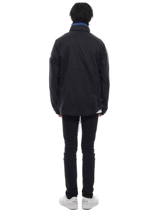 Octano Rain Jacket Black - MONCLER - BALAAN 6