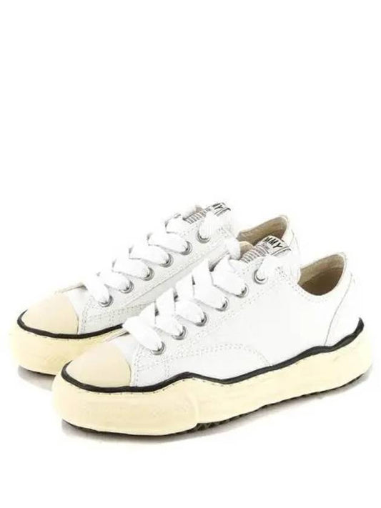 Yasuhiro Mihara Peterson Og Sole Canvas Low-Top Sneakers White - MIHARA YASUHIRO - BALAAN 2