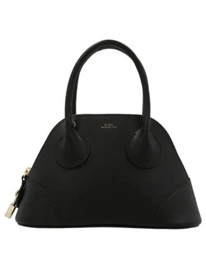 Women's Emma Mini Leather Tote Bag Black - A.P.C. - BALAAN 2