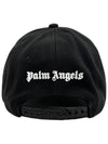 Classic Logo Ball Cap Black - PALM ANGELS - BALAAN 6