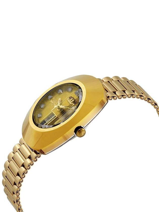 Rado The Original Automatic Gold Dial Yellow Gold PVD Men's Watch R12413503 - RADO - BALAAN 2