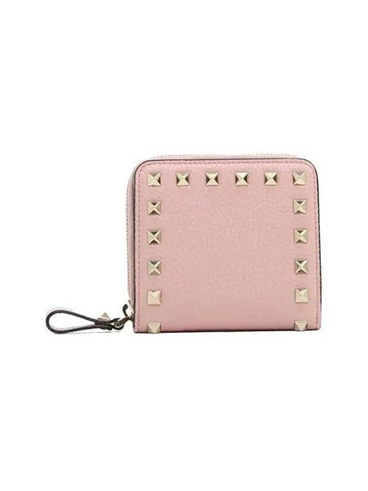 Garavani Rockstud Half Wallet MW2P0649VSH W34 - VALENTINO - BALAAN 2