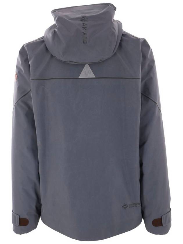 Grenoble Two Sheers Short Down Jacket Gray - MONCLER - BALAAN 3