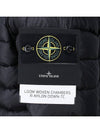 Loom Woven Chambers Recycled Nylon Down Padding Black - STONE ISLAND - BALAAN 7