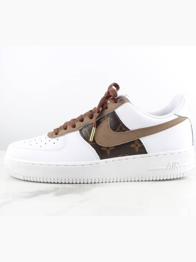 Air Force One Louis Vuitton Leather Custom - NIKE - BALAAN 7