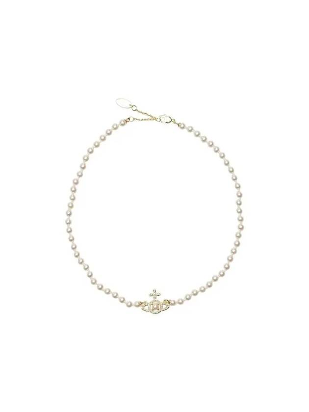 Women's Olympia Pearl Necklace Gold - VIVIENNE WESTWOOD - BALAAN 1