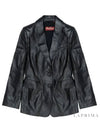 Studio Leather Jacket OSCURI 003 - MAX MARA - BALAAN 4