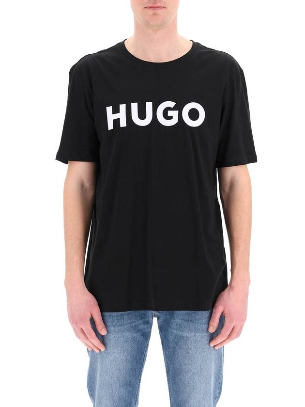 Logo Short Sleeve T-Shirt Black - HUGO BOSS - BALAAN 3