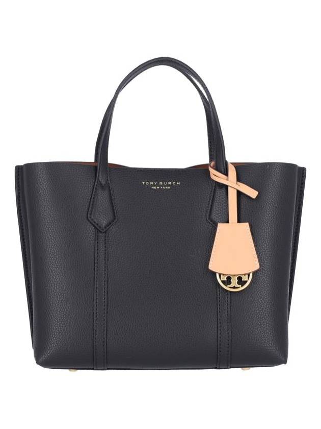 Perry Triple Compartment Small Tote Bag Black - TORY BURCH - BALAAN 2