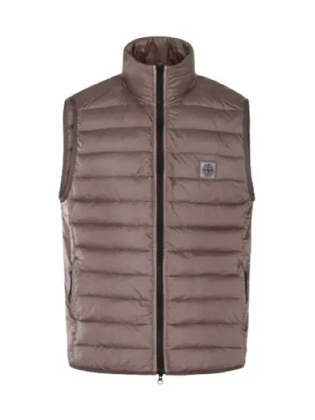 Chamber R Nylon Down Vest Dove Grey - STONE ISLAND - BALAAN 2