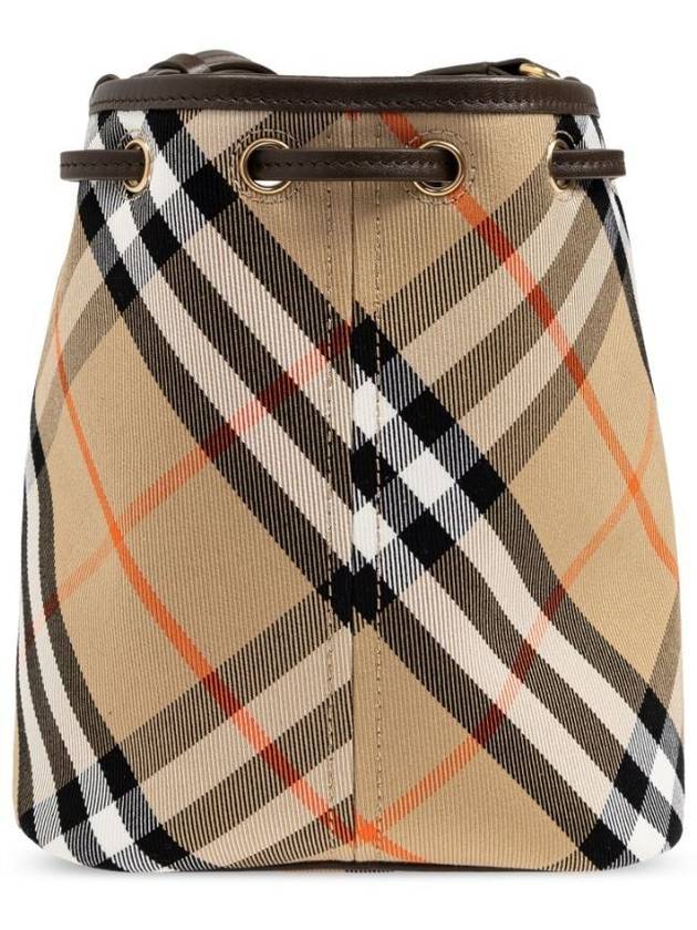 Check Bucket Bag Beige - BURBERRY - BALAAN 4