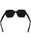 Sunglasses CH5408 1026S4 Square White Lettering Black - CHANEL - BALAAN 8