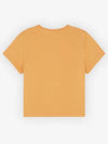 Baby Fox Patch Baby Short Sleeve T-Shirt Orange - MAISON KITSUNE - BALAAN 3