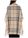 Check Cotton Cape 8072618 ST GIANT CHECK CAPE A7026 - BURBERRY - BALAAN 5