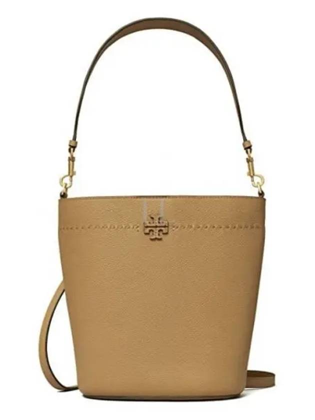 McGraw Logo Bucket Bag Beige - TORY BURCH - BALAAN 2