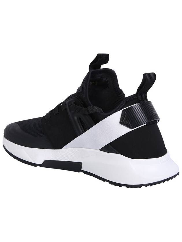 Jago Low-Top Sneakers Black - TOM FORD - BALAAN 4