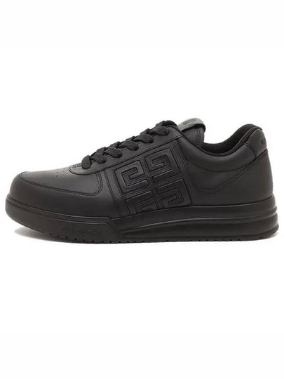 G4 Logo Calfskin Low Top Sneakers Black - GIVENCHY - BALAAN 2