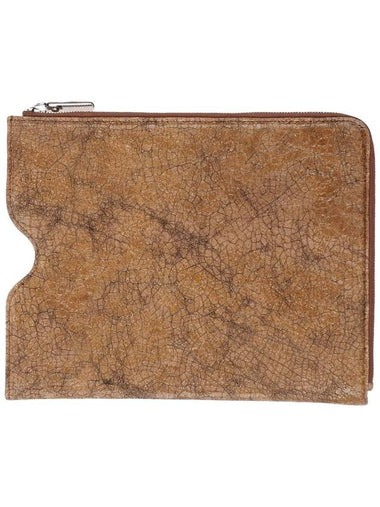 Maison Margiela Martin Margiela cracked leather document holder - MAISON MARGIELA - BALAAN 1