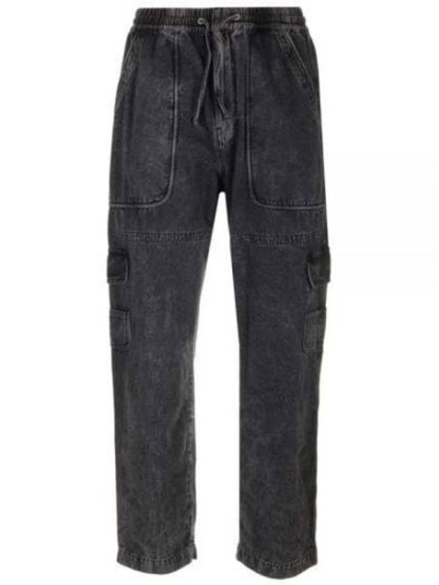 Vanni Cargo Denim Jeans Black - ISABEL MARANT - BALAAN 2