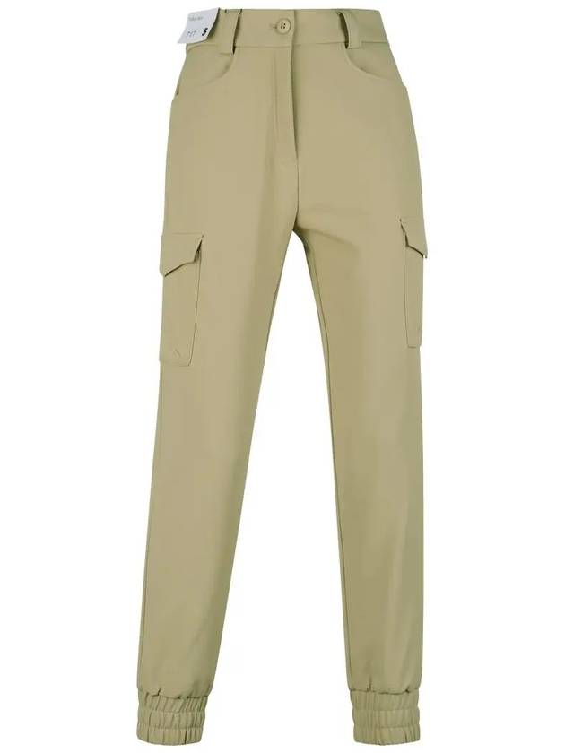 Women s swing half banding weakly brushed cargo jogger pants MS4AWB717 - LUX GOLF - BALAAN 2