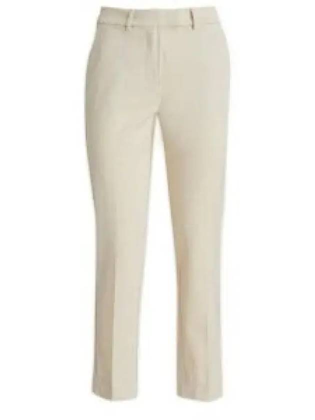 Women's Lux 4 Way Stretch Twill Straight Pants Beige - G/FORE - BALAAN 2