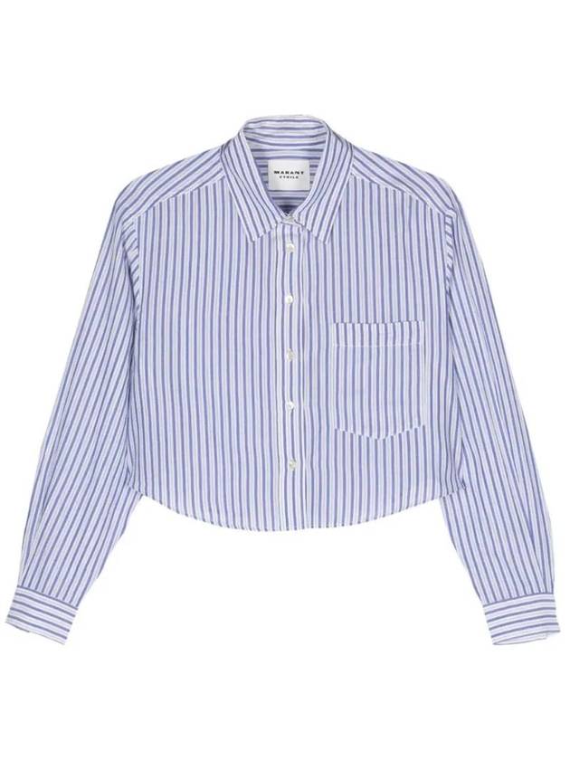 Eliora Striped Shirt CH0153FAA1I41E - ISABEL MARANT ETOILE - BALAAN 1