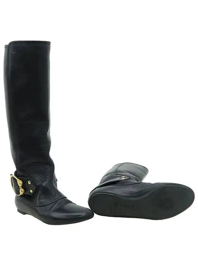 Smith Market black color boots women s shoes - ALEXANDER MCQUEEN - BALAAN 2