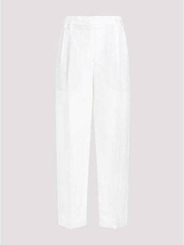 Straight Pants MH126P8292 C600 NATURALE - BRUNELLO CUCINELLI - BALAAN 1