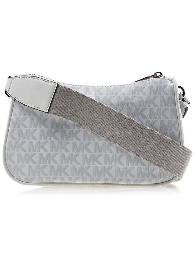 Jet Set Monogram Cross Bag White - MICHAEL KORS - BALAAN 4