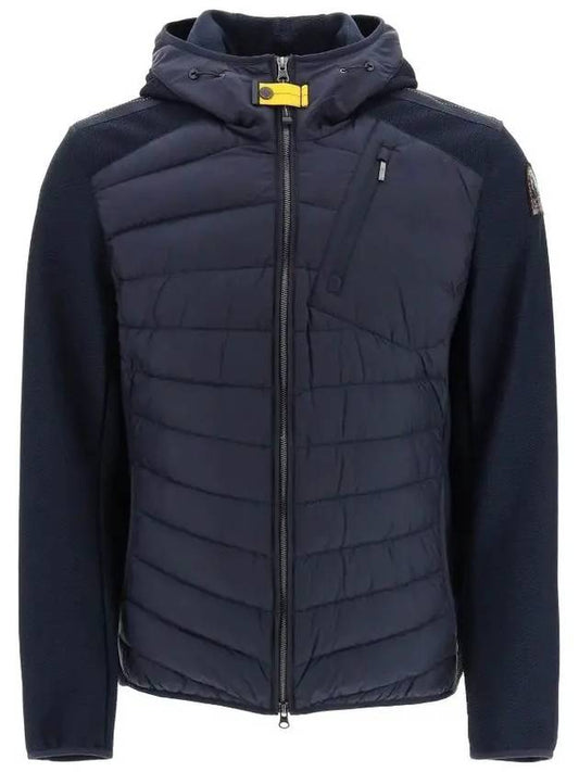 Men's Nolan Hybrids Zip-up Jacket Navy - PARAJUMPERS - BALAAN 2