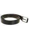 Men's Classic Reversible Cutting Leather Belt Black Brown - MONTBLANC - BALAAN 3