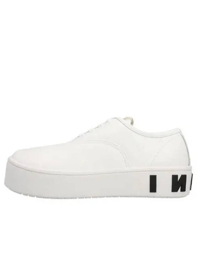 Maxi Logo Low Top Sneakers White - MARNI - BALAAN 2