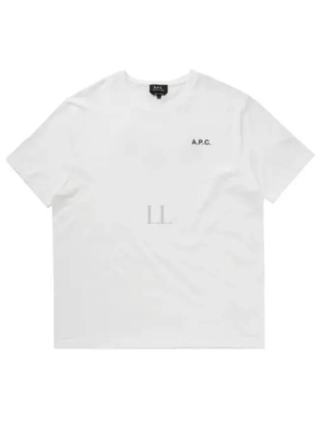 Wave Short Sleeve T-Shirt White - A.P.C. - BALAAN 2