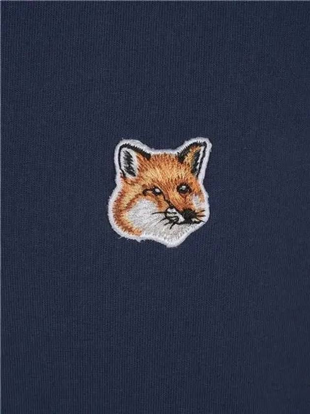 Fox Head Patch Classic Short Sleeve T-Shirt Ink Blue - MAISON KITSUNE - BALAAN 7