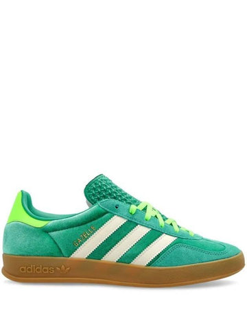 Originals Gazelle Indoor Low-Top Sneakers Green - ADIDAS - BALAAN 1