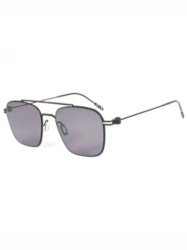 Eyewear Square Metal Sunglasses Black - MONTBLANC - BALAAN 1