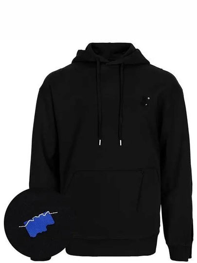 Embroidered Logo Hoodie Black - ADER ERROR - BALAAN 2