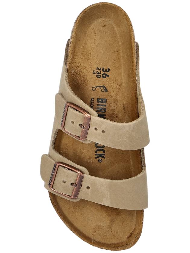 Birkenstock Sandals 'Arizona BS', Women's, Beige - BIRKENSTOCK - BALAAN 6