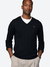 Lymann Merino V-Neck Knit Top Black - J.LINDEBERG - BALAAN 2