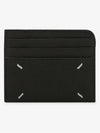 Four Stitch Card Wallet Black - MAISON MARGIELA - BALAAN 3