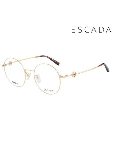 Glasses Frame VES B38F 0200 Round Men Women - ESCADA - BALAAN 1