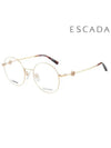 Glasses Frame VES B38F 0200 Round Men Women - ESCADA - BALAAN 2