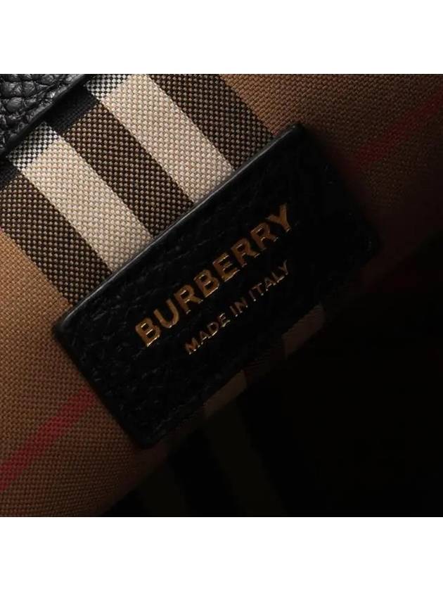 LL Small Bucket Bag Black - BURBERRY - BALAAN 7