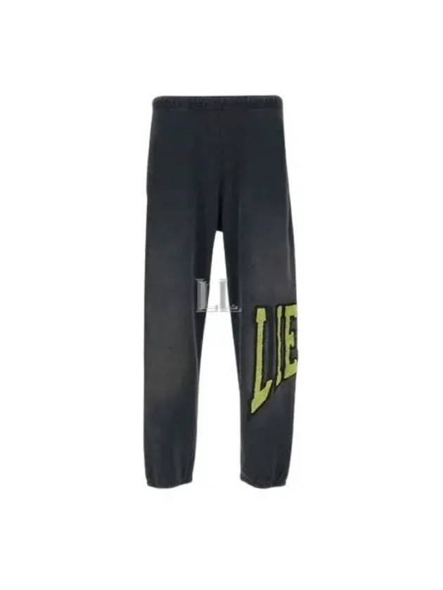 P Marchi College Lies Patches Track Pants Black - DIESEL - BALAAN 2