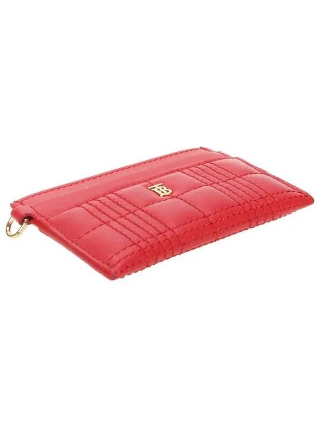 TB Quilted Card Wallet Red - BURBERRY - BALAAN 6